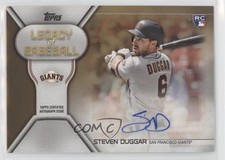 2019 Topps Legacy of Baseball Auto Gold 33/50 Steven Duggar #LBA-SD Auto 0c2