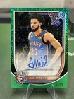 New Listing2025-26 Bowman Chrome - Ajay Mitchell #BCA-AL - Base Chrome Auto True Green /99