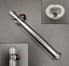 M 4" Glass Tobacco Pipe Chillum One Hitter - Choose Color - Made in USA