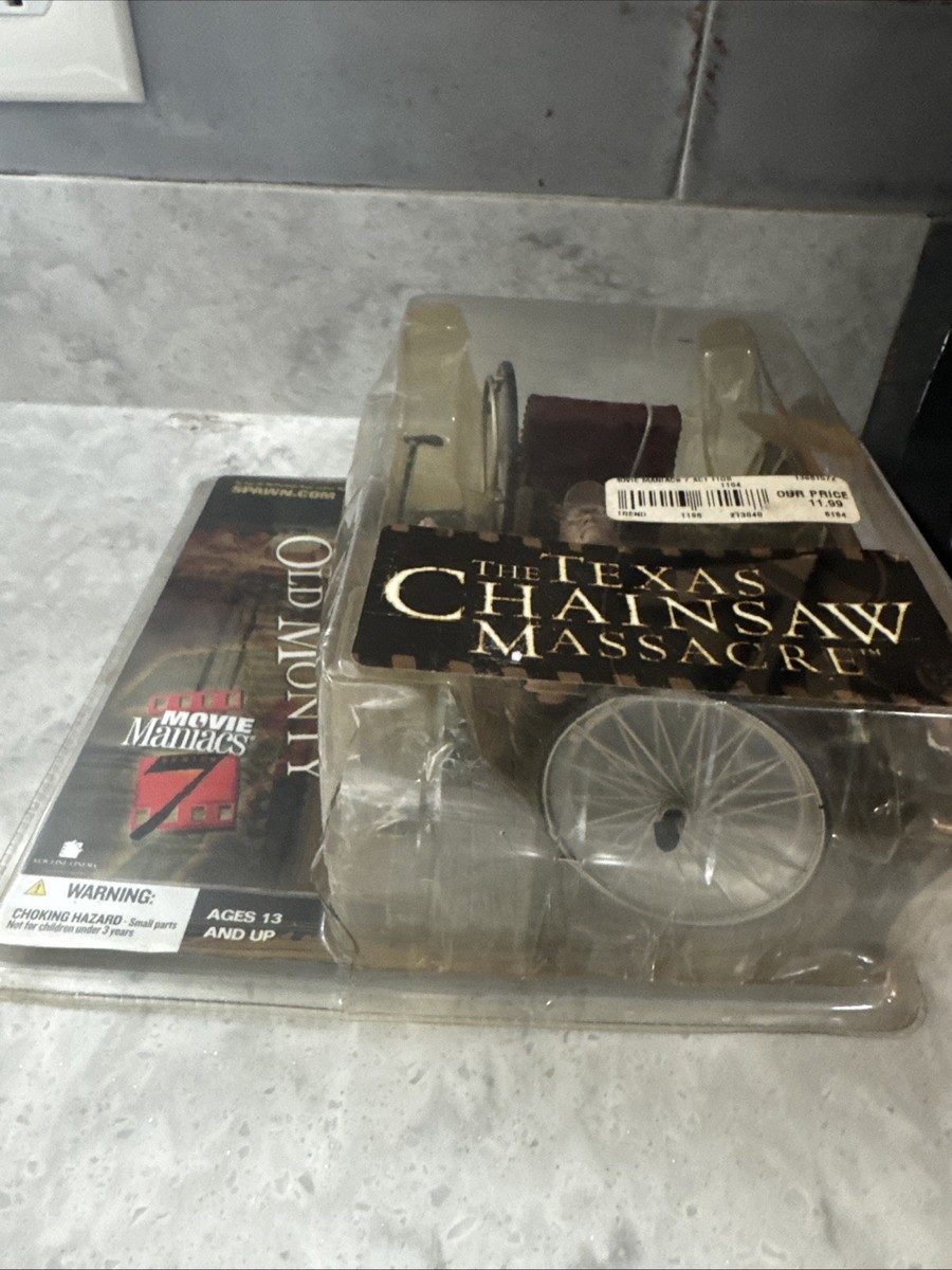 McFarlane Movie Maniacs Series 7 Texas Chainsaw Massacre Old Monty