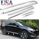Fit Honda CR-V CRV 2017-2021 Chrome Body Door Molding Trim Cover Stainless Steel