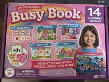 My Preschool Busy Book for Toddlers Ages 3 By: Momo  Nashi 14 Learning Themes