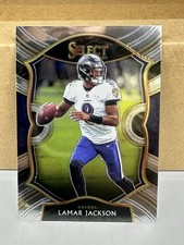2020 Panini Select #3 Lamar Jackson Baltimore Ravens Concourse Base Card