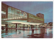 2x AK München Bahnhof Hauptbahnhof Autos Old...