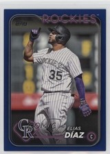 2024 Topps Series 1 Retail Royal Blue Elias Diaz Elias Díaz #161 1i1l