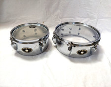 Tama Mini Tymp Toms / Timbales 8"  10" Chrome