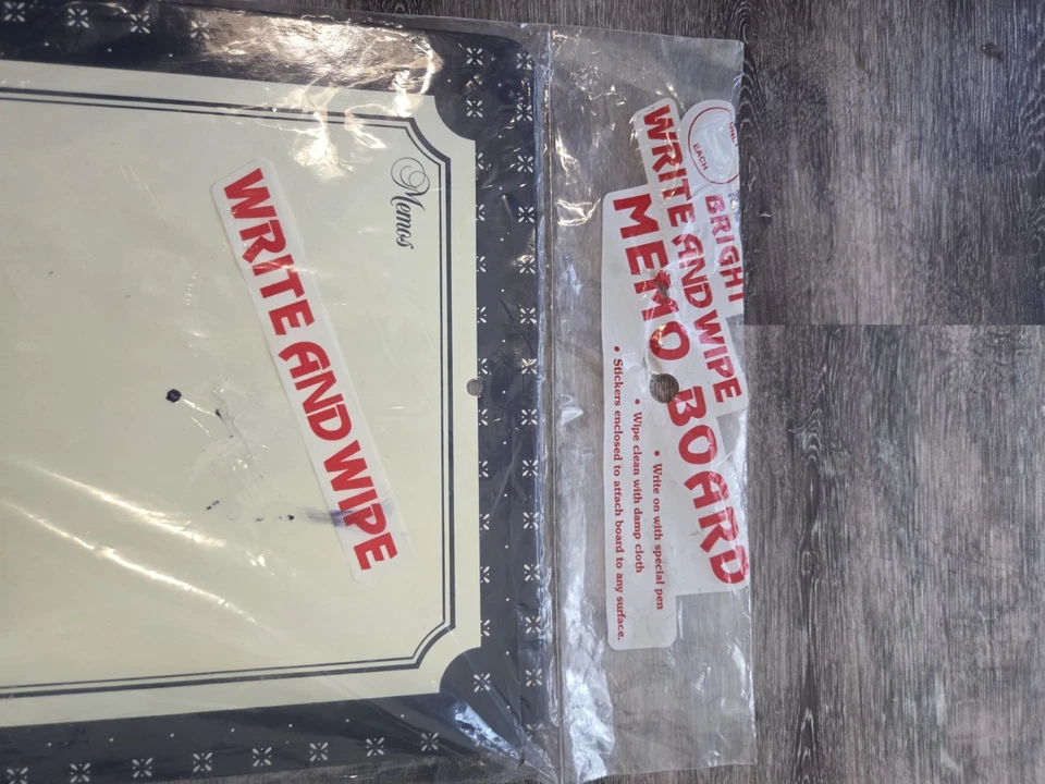 Vintage Memo Board Notes Paper Country Duck Goose Navy White Organizer Set - Image 4 of 4