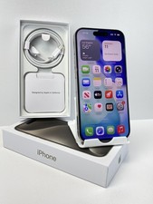 Apple iPhone 15 Pro - 128 GB - White Titanium (Unlocked) for sale
