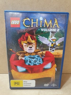 LEGO Chima, Volume 2, DVD, R4 VGC, FREE POSTAGE! Buy 1 Get 1 50% Off!
