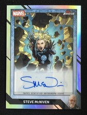 Invisible Woman 2026 Topps Finest Fantastic Four Marvel Comic Book Artist Auto