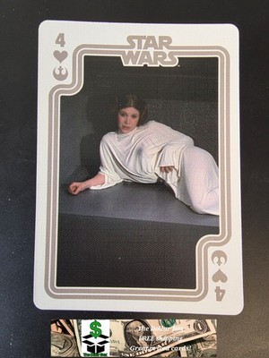 PRINCESS LEIA ORGANA Star Wars A New Hope Playing Card 4 Hearts