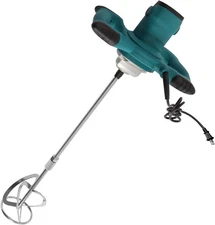 2100W 110V Handheld Concrete Mixer: 6 Adjustable Speeds, Mortar/Plaster