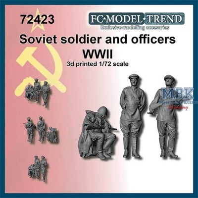 FC MODEL TREND FCMT72423 Soviet soldiers, set 1 (1:72)