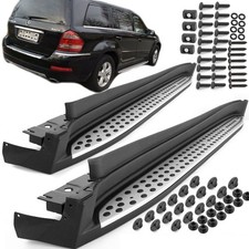 ALU TRITTBRETTER SCHWELLER MIT EINSTIEGSLEISTE + ABE passt f&uuml;r Mercedes GL X164