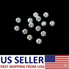 12 Round White Natural Loose Diamond 1.2mm each I2-I3 Clarity