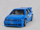 VOLKSWAGEN JETTA MK3 Diorama Collectible DieCast Model Car 1:64 Blue LOOSE