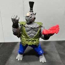 Teenage Mutant Ninja Turtles Kung-Fu Tournament Rocksteady 1994 Works Read Desc