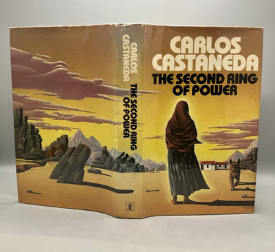 Carlos Castaneda Der zweite Ring der Macht UK Erstausgabe Hardcover Buch