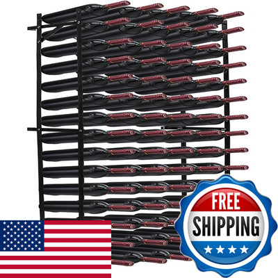 Sorbus Wine Rack Freestanding Floor - Wine Bottle Holder Holds 75 Bottles Of