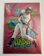 2025 Bowman Draft #FD-10 Zyhir Hope Final Draft Red Refractor 1/5 Case Hit SSP!!