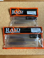 Raid Japan Super Fish Roller 5" 6.5" Pair Stealth Fish Lure Accessories