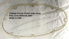Ducati Side Clutch Cover Gasket Fits Cover # 250 KA 5001 Made in USA VINTAGE