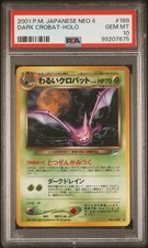 PSA 10 Dark Crobat Neo 4 #169 Neo Destiny Japanese Pokemon Card Holo GEM MINT