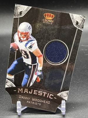 2011 Panini Crown Royale - Majestic Danny Woodhead #4 Materials /299 (MEM)
