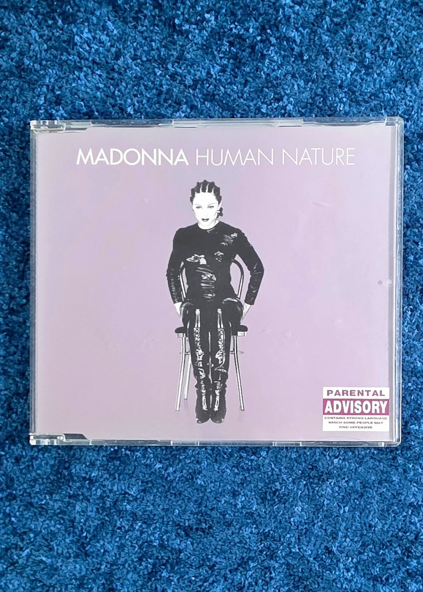 MADONNA HUMAN NATURE CD SINGLE EU GERMANY 1995 PURPLE DISC Bedtime