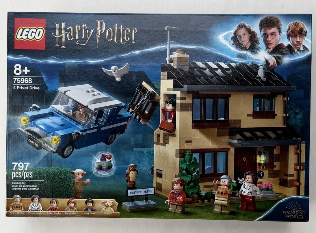 LEGO Harry Potter 4 Privet Drive 75968 Set - New Factory Sealed - Retired