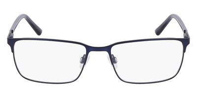 Genesis G4059 Eyeglasses Men Navy Rectangle 55mm New 100
