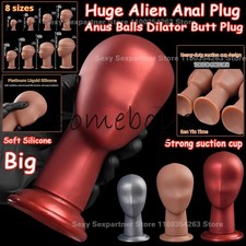 S-5XL Huge Butt Plug Anal Dilator Silicone Oversized Thick Anal Dildo Sex Toys