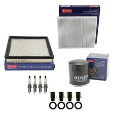 Denso Tune Up Kit NGK 4 Spark Plugs & Boots Kit for Avenger Sebring 200 2.4L L4
