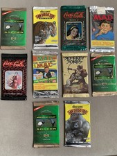 🔥Lot of 1993 Upper Deck Fuji Film World Cup Soccer Trading Cards Packs, Etc.🔥