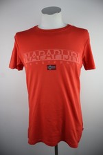 Napapijri Men's Size S Casual Vintage Cotton Short Sleeve T-Shirt With Logo