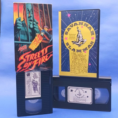 Vintage Skateboard VHS Kassetten, Savannah Slamma 2, Santa Cruz SoF Rarität! SAUBER!