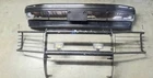 Chrome Front Bumper w/ Push Bar | Fits 1992-1997 Ford F250 F350