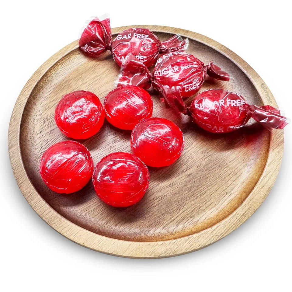 Cinnamon Discs candy Sugar FREE Red Twist Wrapped by NY Spice - Image 2 of 4