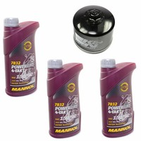 MotoröL ÖLfilter KN160 Set 15W50 3 Liter FüR BMW F 650 GS 800 F650 GT F800 R
