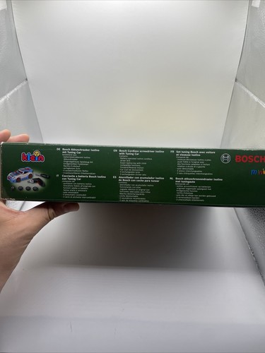 klein bosch mini race car tuning play set take apart building toy & Drill New! - Picture 12 of 24