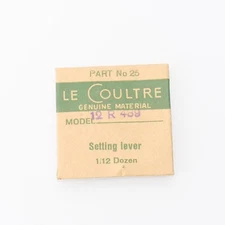 LeCoultre Cal. 489 25 Setting Lever New Old Stock Sealed Watchmakers Part