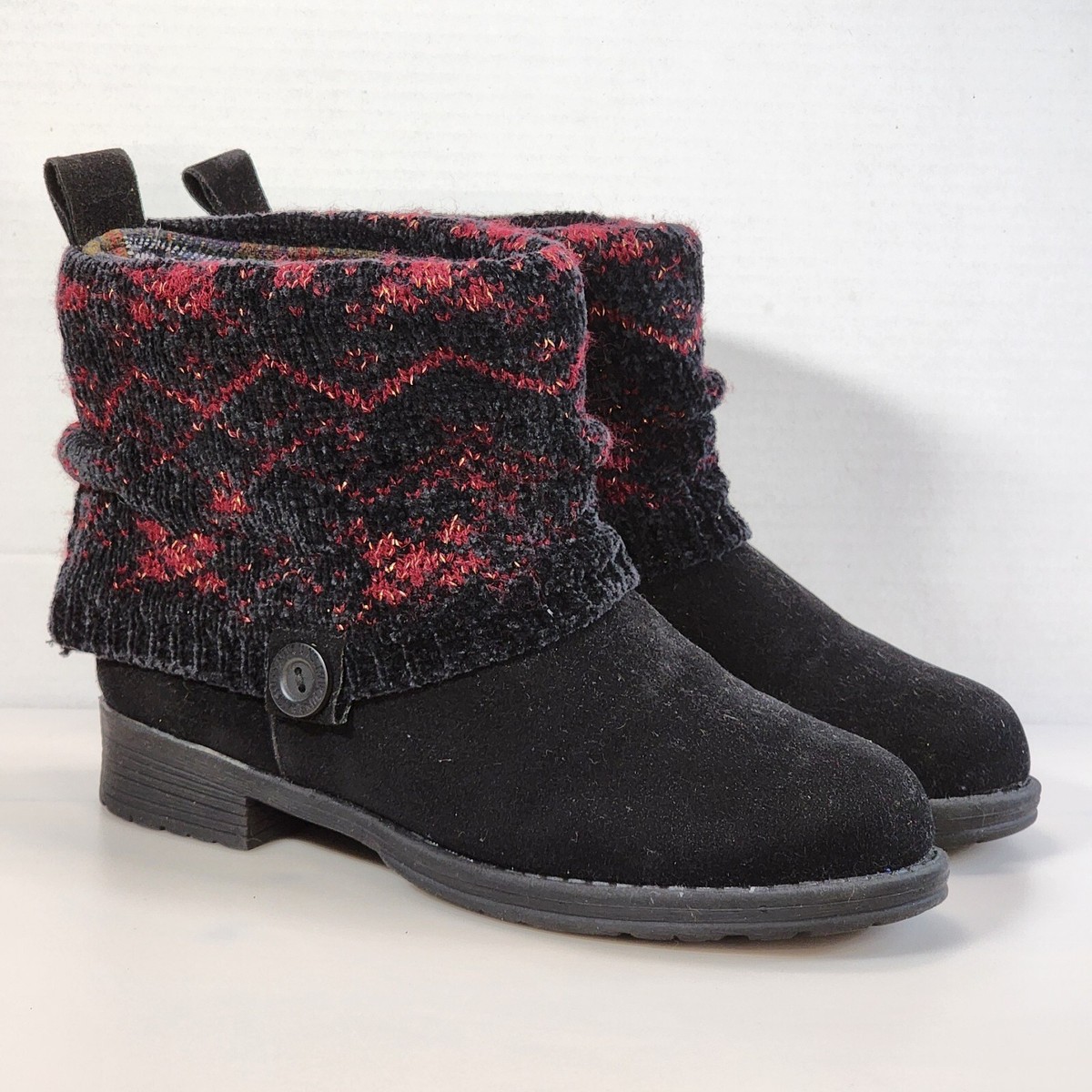 MUK LUKS Patrice Women's Water-Resistant Ankle Boots Size