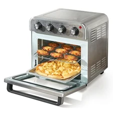 7IN1 Air Fryer Toaster Oven 18L Convection Oven 1700W Stainless Steel Toaster