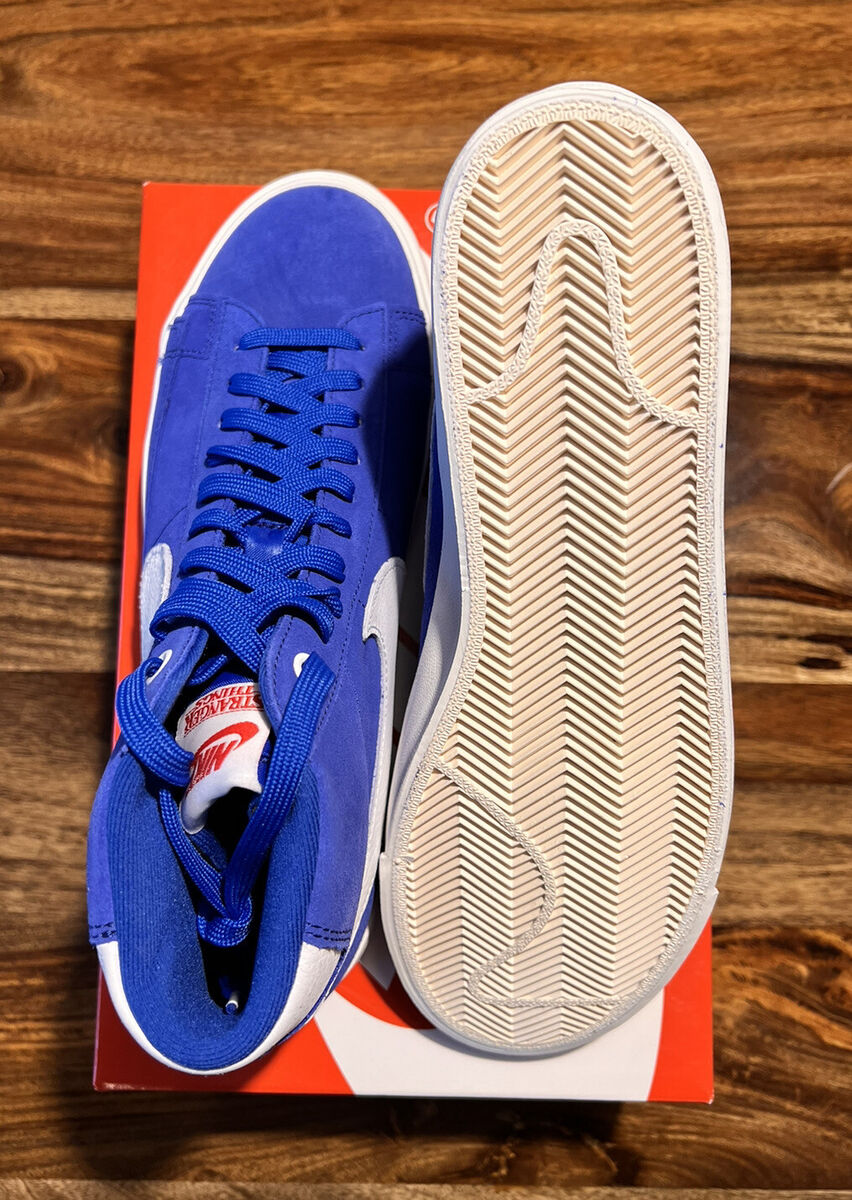 Nike Blazer Mid QS ST Stranger Things 2019 Game Royal Blue CK1906-400 Size  8.5