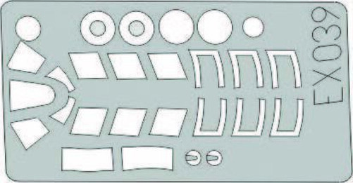 Eduard Accessories Ex039 - 1:48 Hurricane Mk.I/II - Masking Foil - New