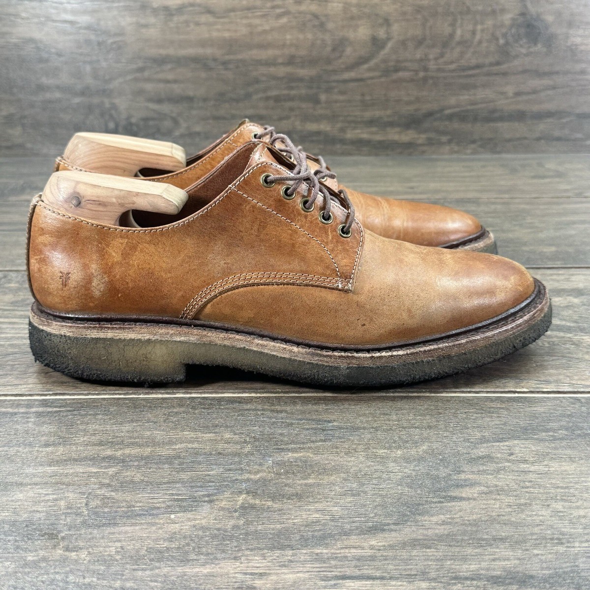 Frye Men’s Leather Oxford Shoes Brown Lace Up USA Size 10.5 Amazon.com | Frye Men main image 2