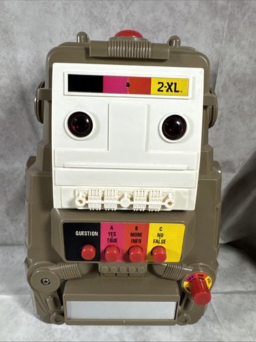 1978 2XL Mego Corp 8 Track sprechender Roboter mit Spielen ohne Kabel ungetestet - Bild 2 von 7