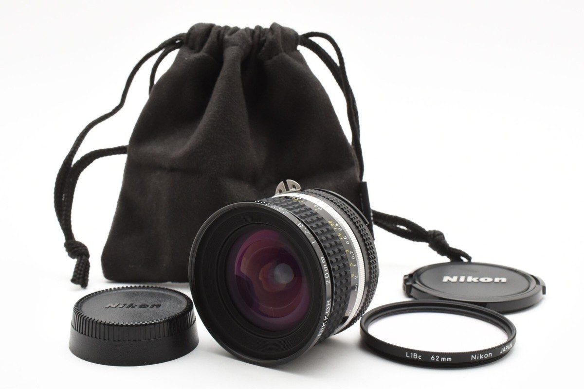 Nikon Nikkor Ai-s Ais 20mm f/2.8 Wide Angle MF Lens [Exc+++] From