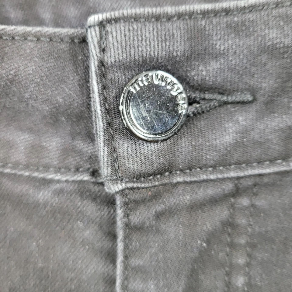 Maurices Plus size 20W Denim Pants Black Jean Ever Flex High Rise Stretch - Image 4 of 4