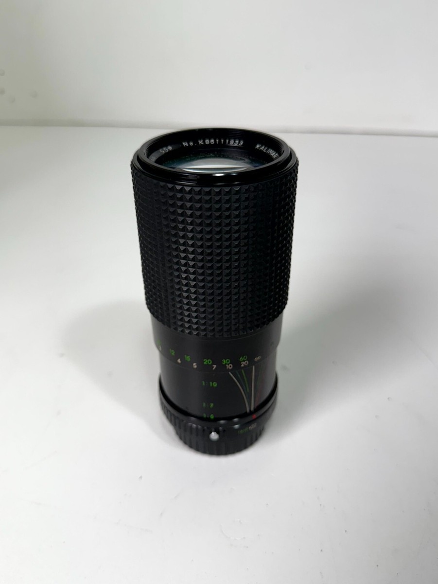 Vintage Kalimar MC Auto Zoom 80-200mm f/3.9 Lens 55mm Ø No
